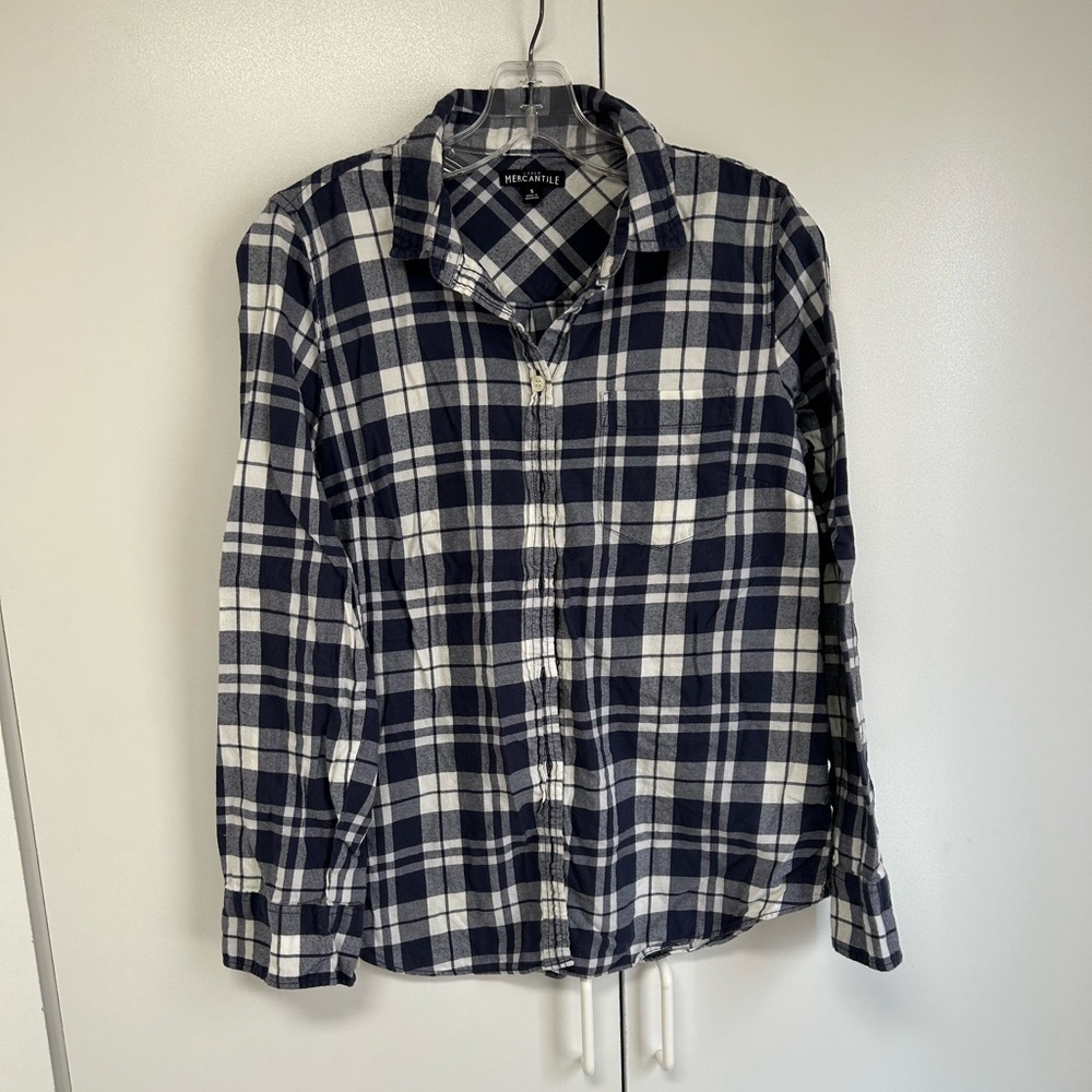 J Crew Mercantile long sleeve button down